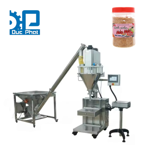 Máy chiết lọ muối bán tự động