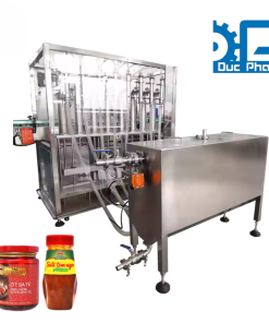 Máy chiết lọ sate bán tự động