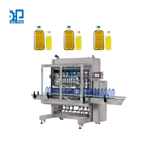 Máy chiết rót chai dầu ăn