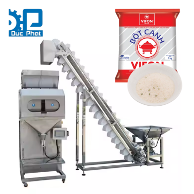 Máy đóng gói bột canh cân định lượng bán tự động