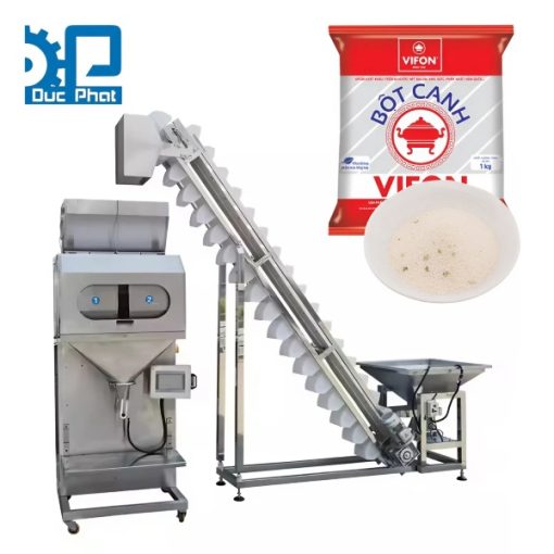 Máy đóng gói bột canh cân định lượng bán tự động