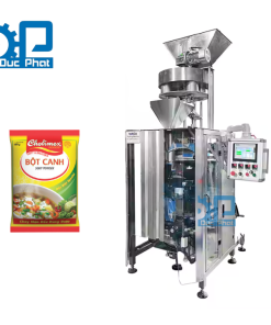Máy đóng gói bột canh máng cổ áo túi bụng