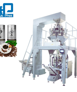 Máy đóng gói cà phê hạt lon thiếc