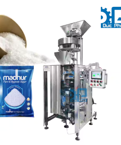 Máy đóng gói muối máng cổ áo túi bụng