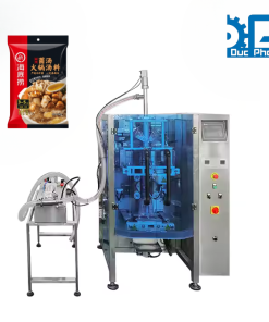 Máy đóng gói nước lẩu túi bụng máng cổ áo