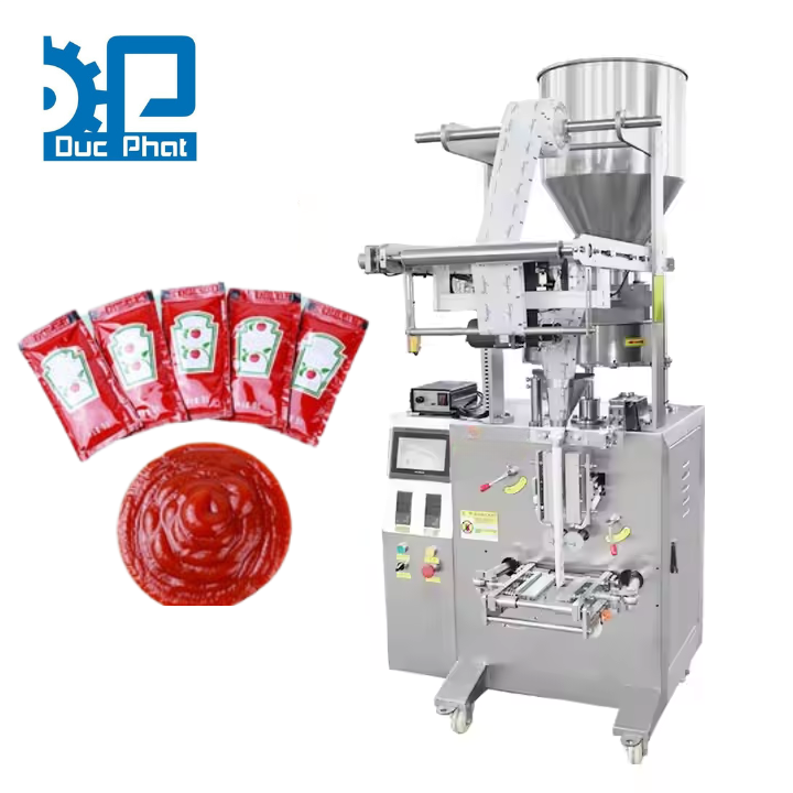 Máy đóng gói nước sốt túi 3 biên