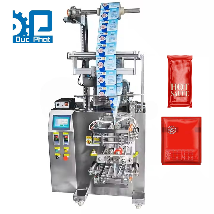 Máy đóng gói nước sốt túi 4 biên