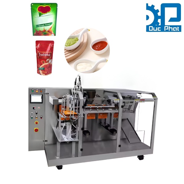 Máy đóng gói nước sốt túi sẵn