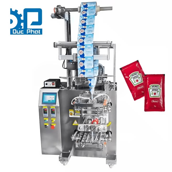Máy đóng gói nước tương túi 4 biên