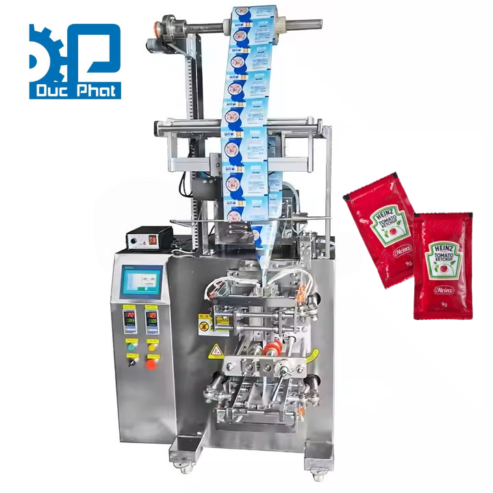 Máy đóng gói nước tương túi 4 biên