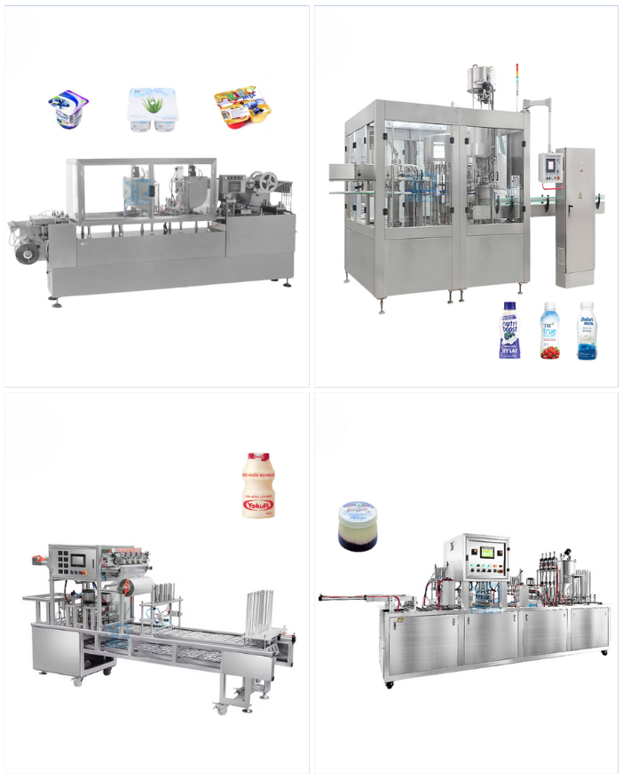 Máy đóng gói sữa chua Đức Phát