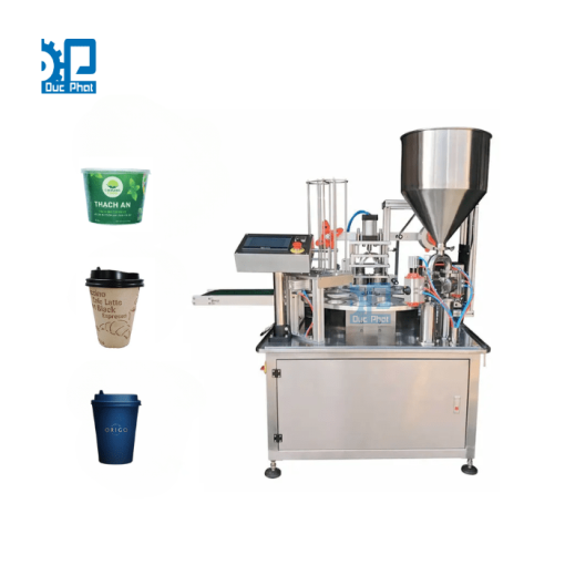 Máy đóng gói thạch cốc bán tự động