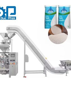 Máy đóng gói cân định lượng đường túi bụng 500 gam