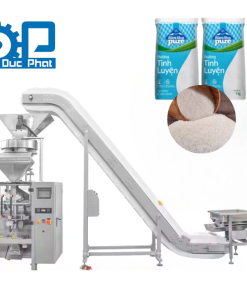 Máy đóng gói cân định lượng đường túi bụng 500 gam