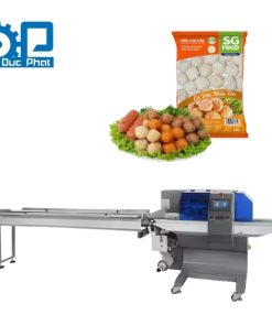 Máy đóng gói túi thịt viên - Máy nằm ngang