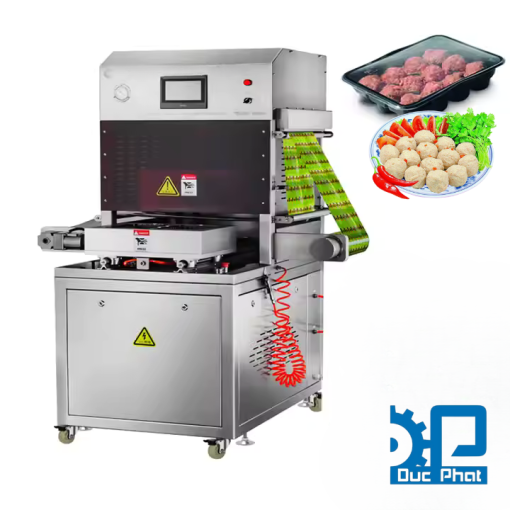 Máy đóng gói khay thịt viên bán tự động