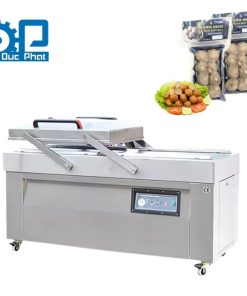 Máy hút chân không túi thịt viên hai buồng bán tự động