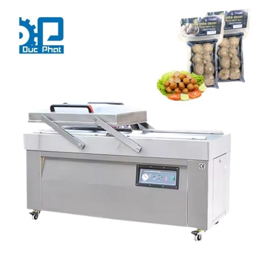 Máy hút chân không túi thịt viên hai buồng bán tự động