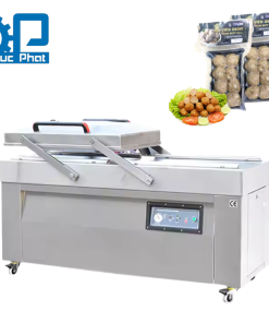 Máy hút chân không túi thịt viên hai buồng bán tự động