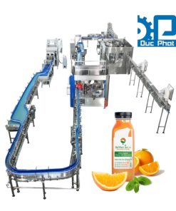 Dây chuyền chiết rót nước cam ép đóng chai