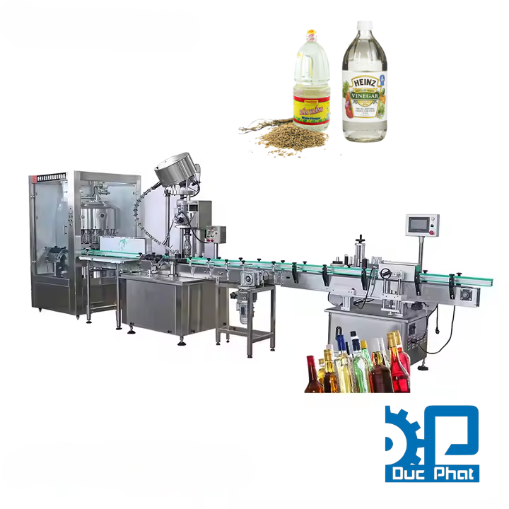 Máy chiết can giấm trắng
