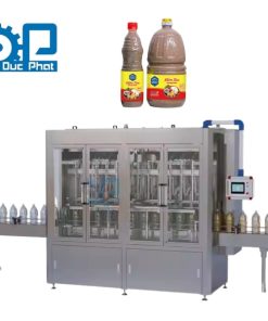 Máy chiết can mắm tôm bán tự động