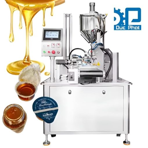 Máy chiết cúp mật ong pha sẵn