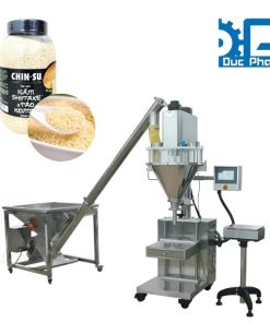 Máy chiết lọ hạt nêm bán tự động