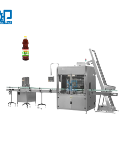 Máy chiết rót đóng nắp chai nước mắm tự động