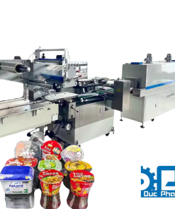 Máy co màng ly mì gạo tự động