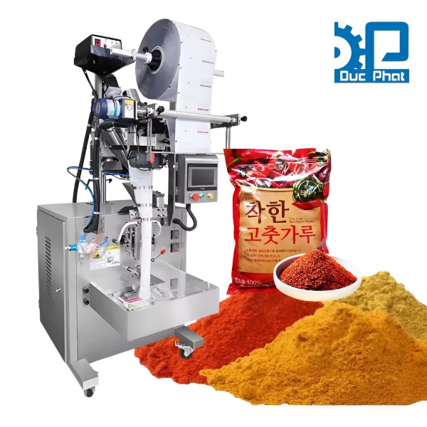 Máy đóng gói bột ớt túi 3 biên