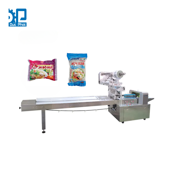 Máy đóng gói bún nằm ngang tự động