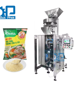 Máy đóng gói hạt nêm máng cổ áo túi bụng