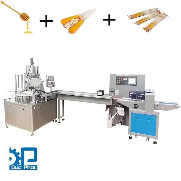 Máy đóng gói mật ong dạng thìa