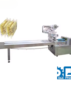 Máy đóng gói mỳ túi bụng nằm ngang cuộn màng trên