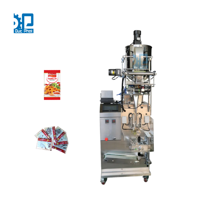 Máy đóng gói nước mắm túi 3 biên