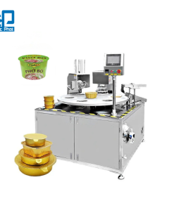 Máy đóng gói phở ăn liền dạng cốc bán tự động