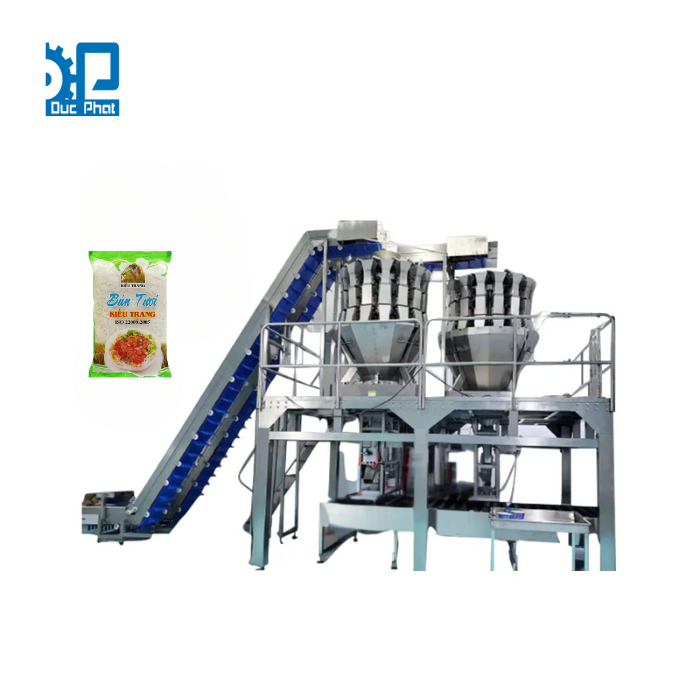 Máy đóng gói phở tươi túi bụng