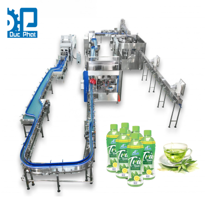 Dây chuyền chiết rót nước trà xanh