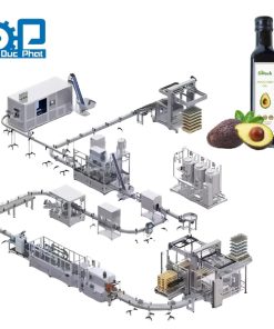 Dây chuyền chiết rót dầu bơ đóng chai