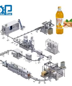 Dây chuyền chiết rót dầu lạc đóng chai