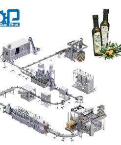 Dây chuyền chiết rót dầu olive đóng chai