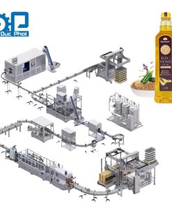 Dây chuyền chiết rót dầu vừng đóng chai