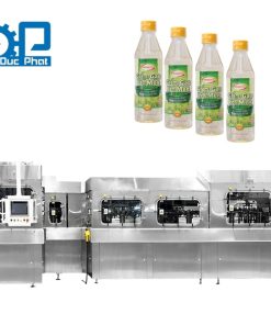 Dây chuyền chiết rót giấm gạo đóng chai
