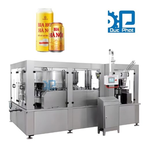 Dây chuyền chiết rót bia không cồn đóng lon