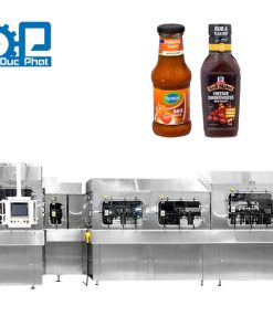 Dây chuyền chiết rót nước sốt BBQ đóng chai