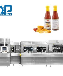 Dây chuyền chiết rót nước sốt cà chua đóng chai