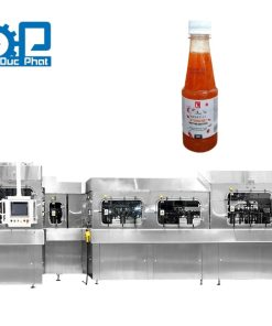 Dây chuyền chiết rót nước chua ngọt đóng chai
