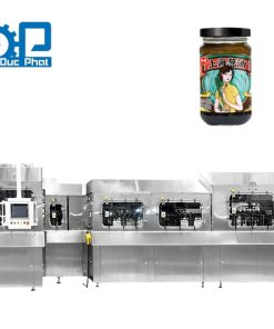 Dây chuyền chiết rót nước sốt hành đóng chai