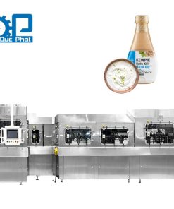 Dây chuyền chiết rót nước sốt hành tây đóng chai